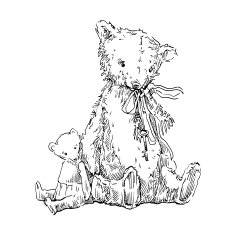 Vintage toys sketch N4