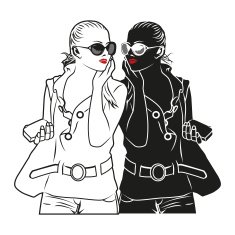 Women model Vector illustration N2