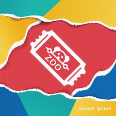 zoo ticket icon