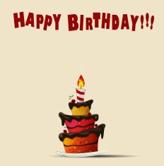 birthday cake N17