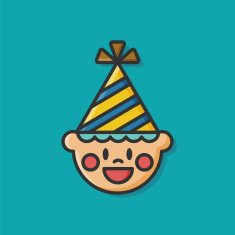 birthday character icon
