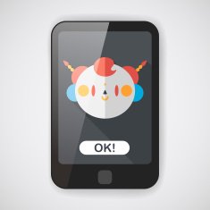 Chinese New Year boy flat icon with long shadow eps10 N8