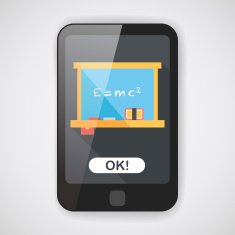 Chalkboard flat icon with long shadow eps10 N3