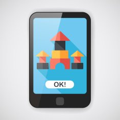brick house flat icon with long shadow N10