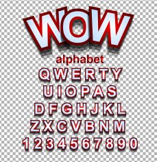 Colorful Funny Simple Font for Cartoon project Child event poster N3