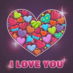 valentine's day greeting card N2