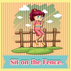 Sit fence