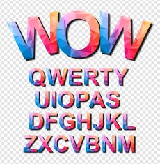 Colorful Funny Simple Font for Cartoon project Child event poster N6