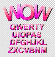 Colorful Funny Simple Font for Cartoon project Child event poster N9