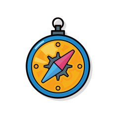 Compasses doodle