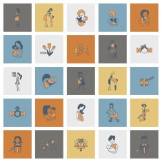 Happy Mothers Day Icons N119
