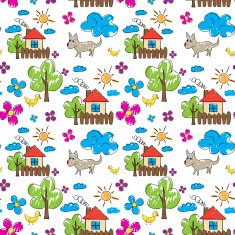 Child draw pattern