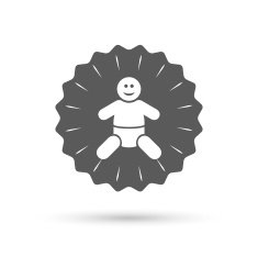 Baby infant sign icon Toddler boy symbol N6