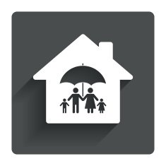 Complete family home insurance icon