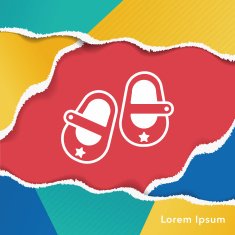 baby shoes icon N3