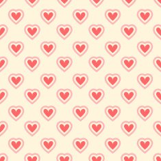 Romantic seamless pattern N6
