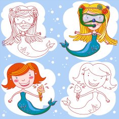 Mermaid Set N2