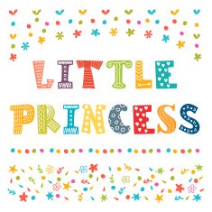 Little Princess Cute greeting card for little girl N2