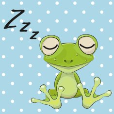 Sleeping Frog