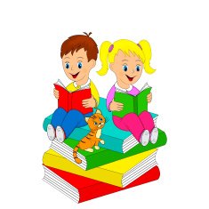 girl and boy read the book N2