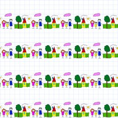Seamless colorful vector pattern N33