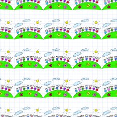 Seamless colorful vector pattern N47