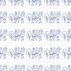 Seamless colorful vector pattern N71