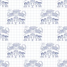 Seamless colorful vector pattern N73