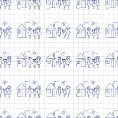 Seamless colorful vector pattern N74