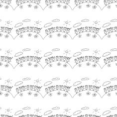 Seamless colorful vector pattern N111