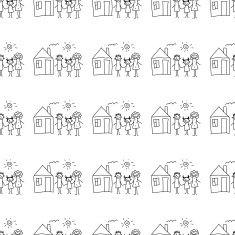 Seamless colorful vector pattern N119