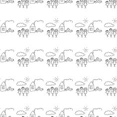 Seamless colorful vector pattern N126