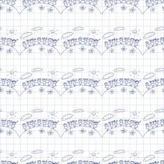 Seamless colorful vector pattern N135