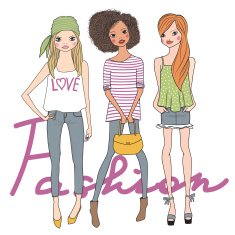 Fashion sweet girls