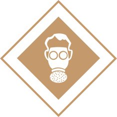 man with glasses icon