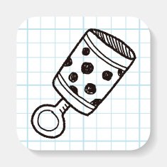 baby rattle doodle