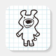 Doodle Bear Doll