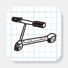 scooter doodle
