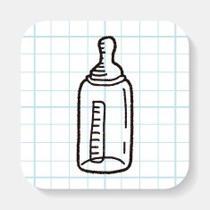 Doodle Feeding bottle N2