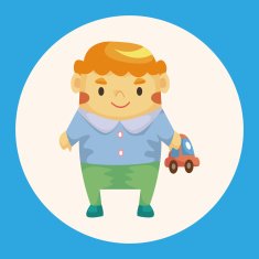 family boy character theme elements N2