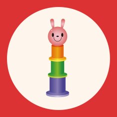 baby toy brick tower theme elements N2