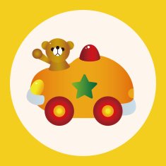 baby toy car theme elements N3