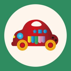 baby toy car theme elements N4
