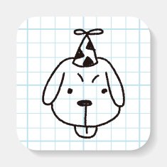 doodle birthday dog