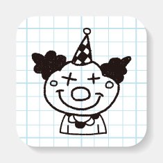 doodle clown N3