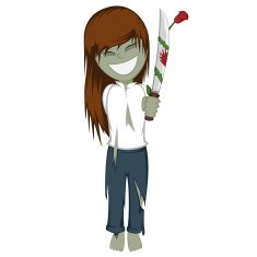 Zombie girl with surprise N5