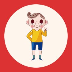 family boy character theme elements N5