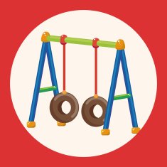 playground swing theme elements