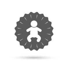 Baby infant sign icon Toddler boy symbol N11