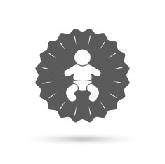 Baby infant sign icon Toddler boy symbol N12